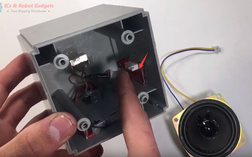 Hailege 2 Pezzi CT14 Stereo Bluetooth Amplifier Board 5V AMP Modulo Amplificatore F Classe 5W + 5W Con Porta Di Ricarica Per La Modifica Degli Altoparlanti Fai Da Te